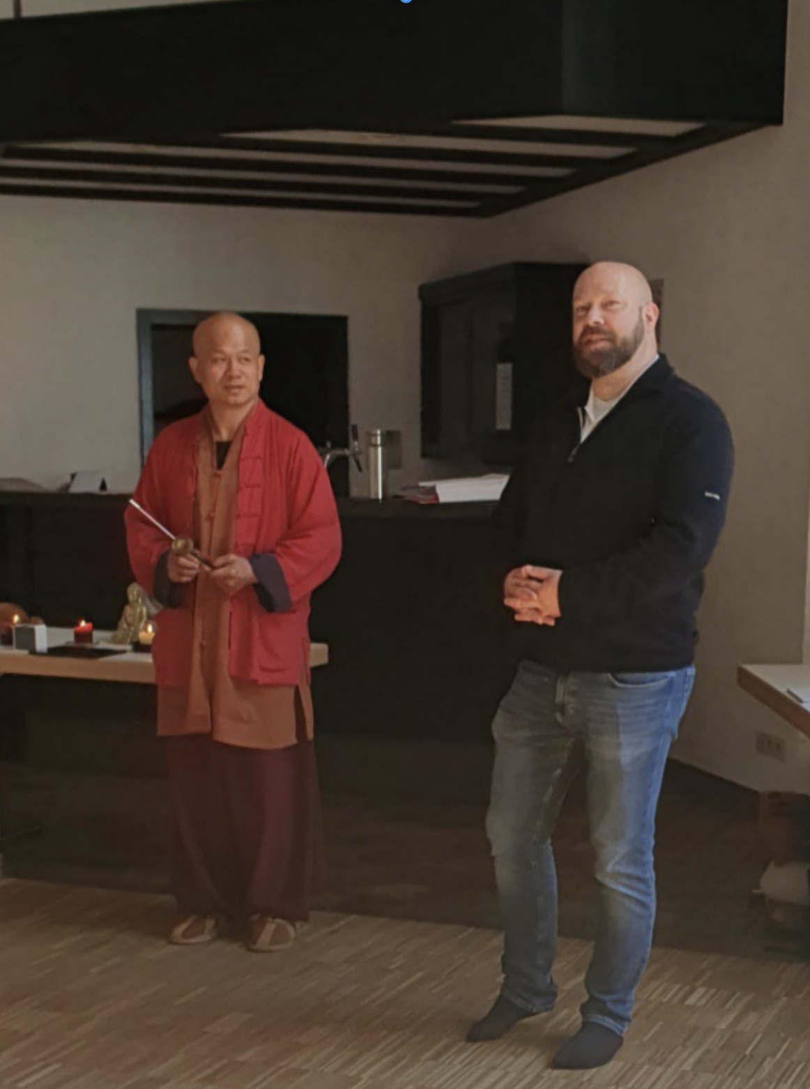 Meister Shi Xinggui bei der Demonstration
